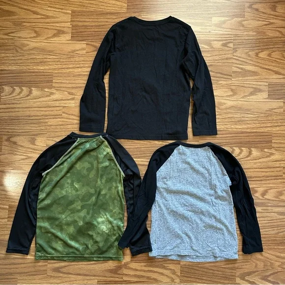 Lot 3x Star Wars Jumping Beans Boys Size 7 Small Long Shirts Darth Vader EUC! - Picture 10 of 10